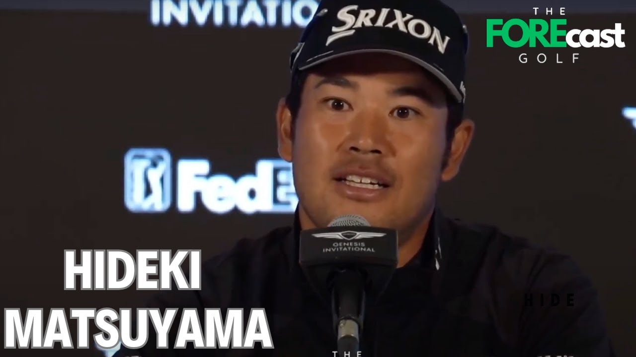 Hideki Matsuyama Reveals His Favourite Masters Memories | 2025 Genesis Invitational