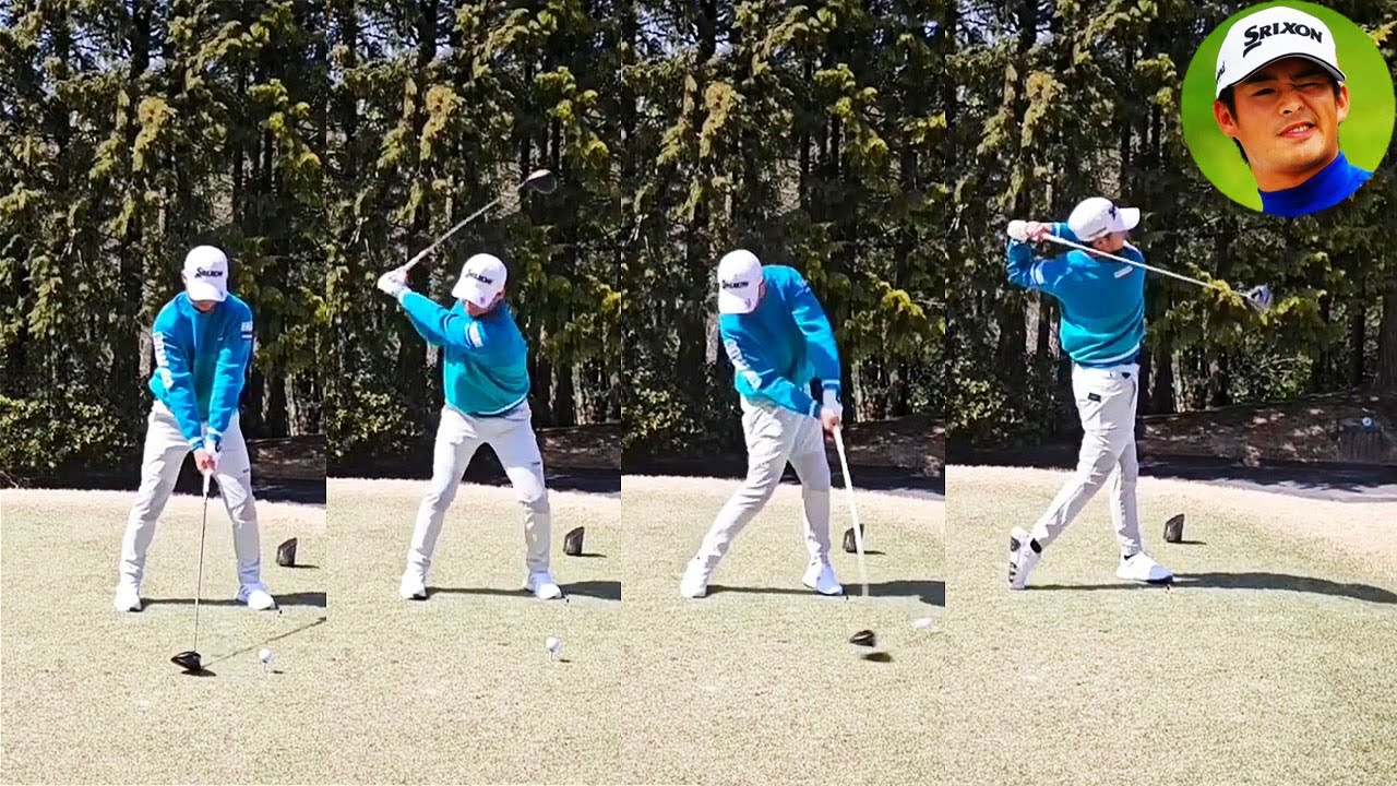 Naoyuki Kataoka 片岡尚之 プロゴルファー DRIVER SHOT SLOW MOTION !!!