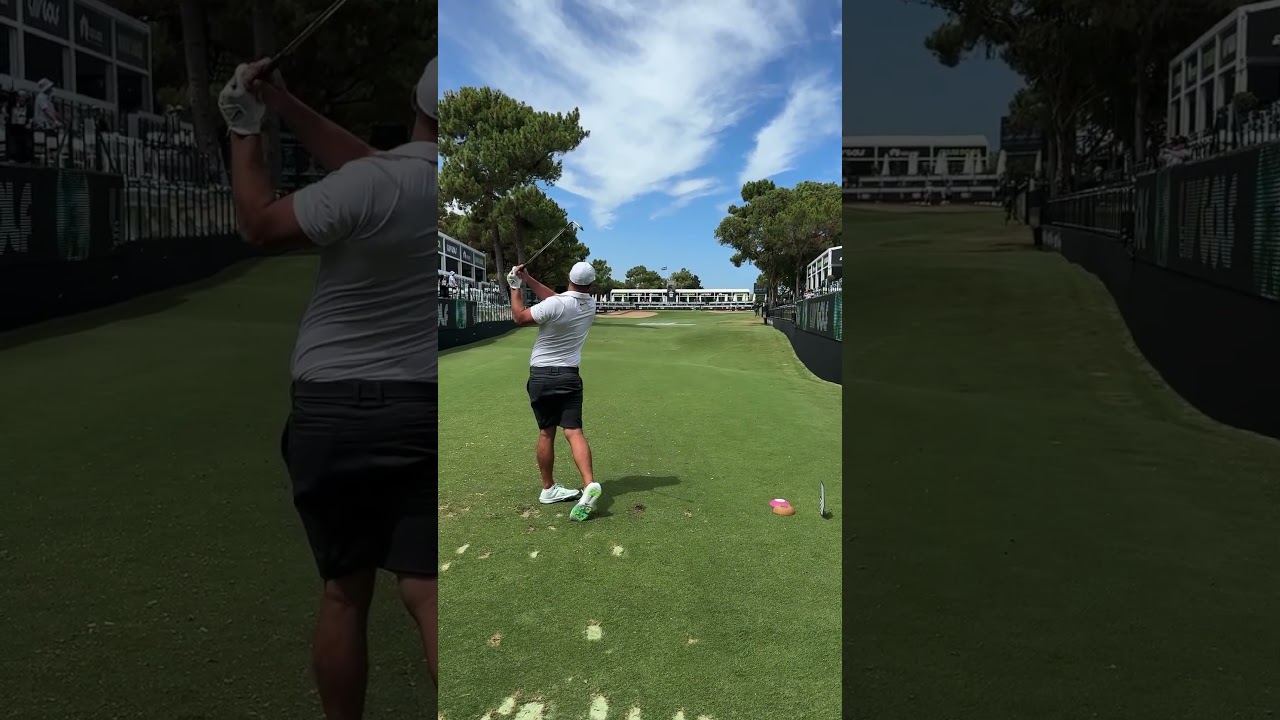 Brooks Koepka plays The Watering Hole #LIVGolfAdelaide #golf #BrooksKoepka