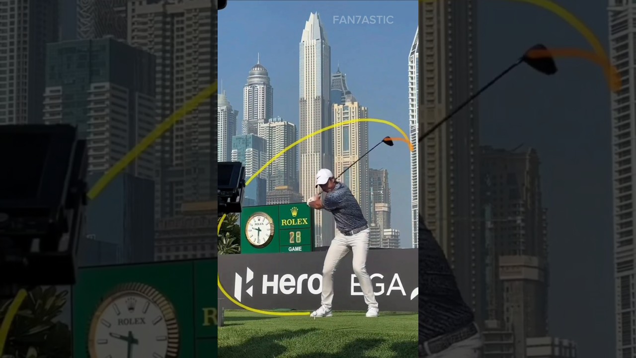 PGA Rory Mcilroy Golf Driver Swing