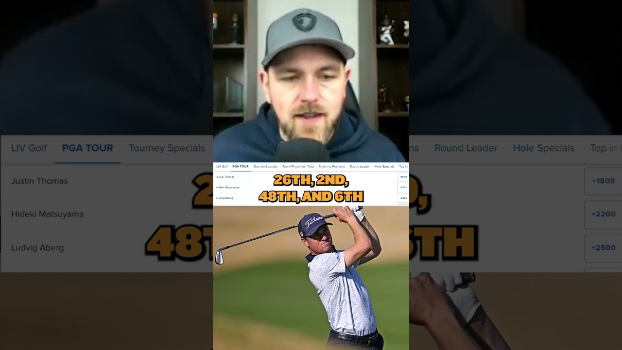 BEST Bet for Justin Thomas at the Genesis Invitational