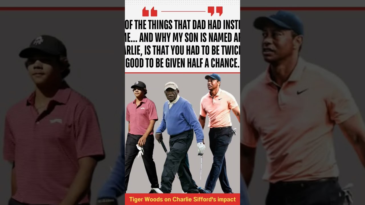 Why did Tiger Woods name his son Charlie? #tigerwoods #charliewoods #pga #music  #news #song #work