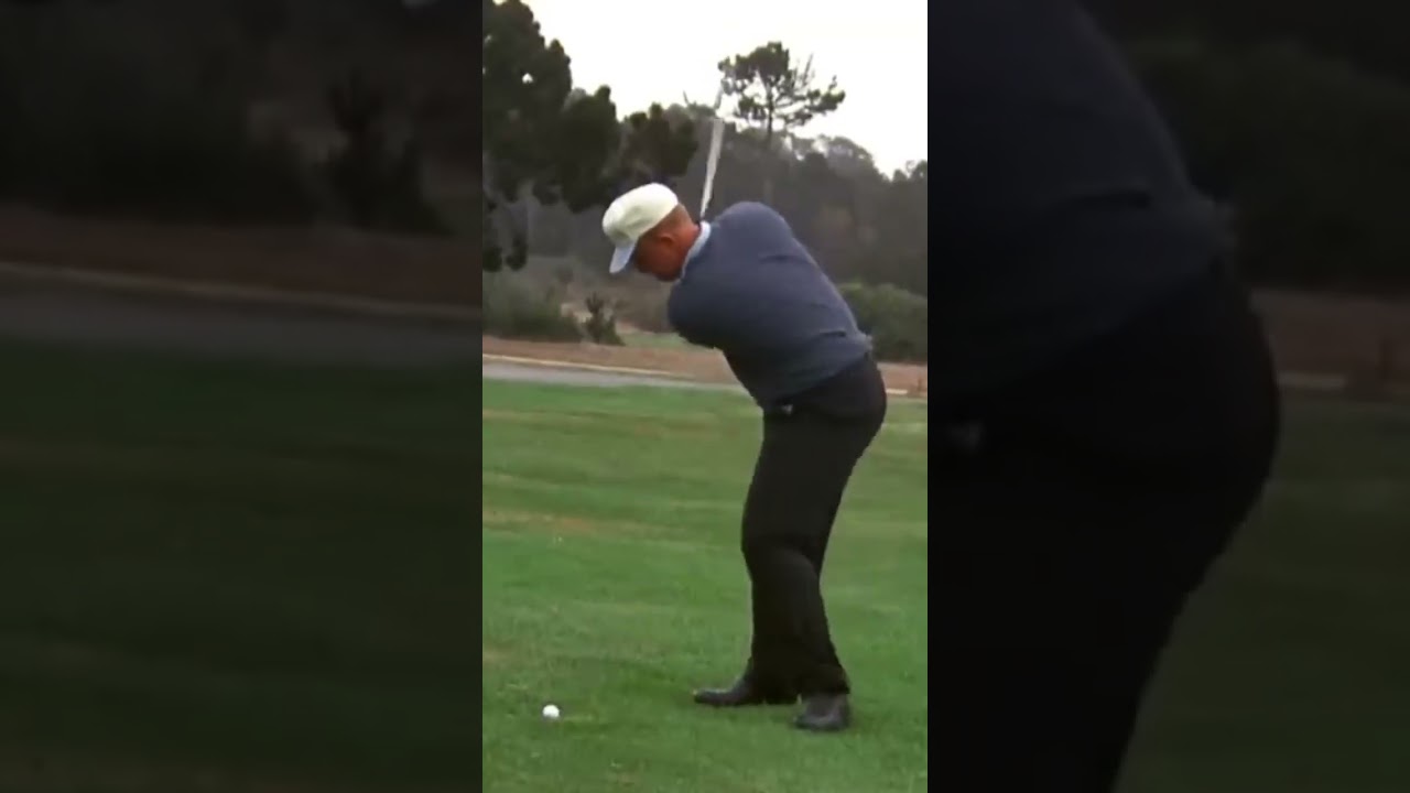 Jack Nicklaus Powerful Swing #golf #golfswing #jacknicklaus