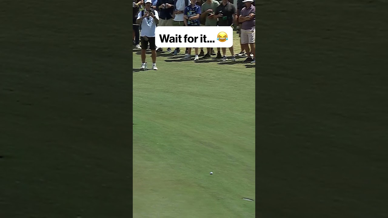 Brooks Koepka had to take the same shot TWICE 😂 #golf #livgolf #funny