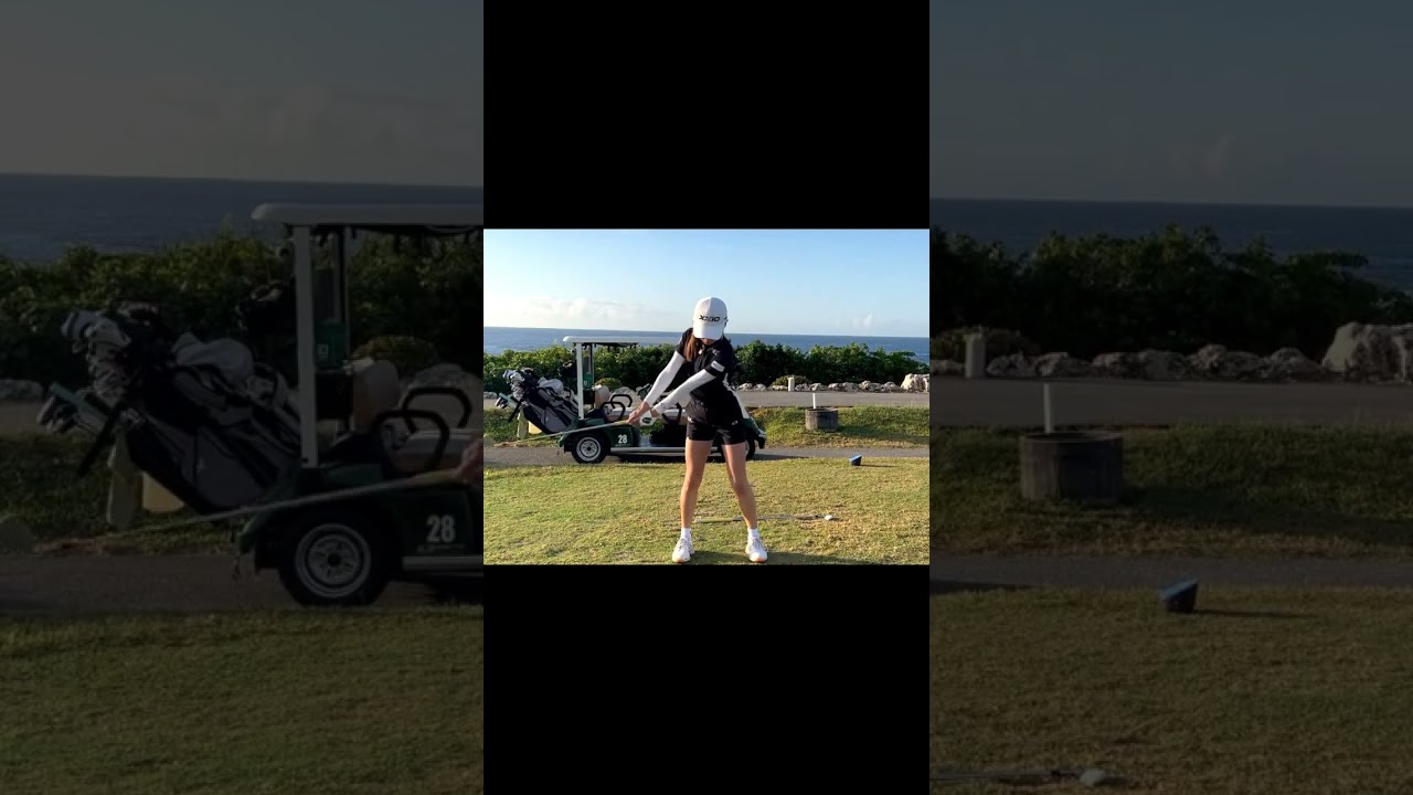 安田祐香 Yuka Yasuda #golf #美しいスイング #ゴルフ #美しいスイング #ゴルフ #綺麗なスイング #綺麗なスイング #golfswing #美スイング