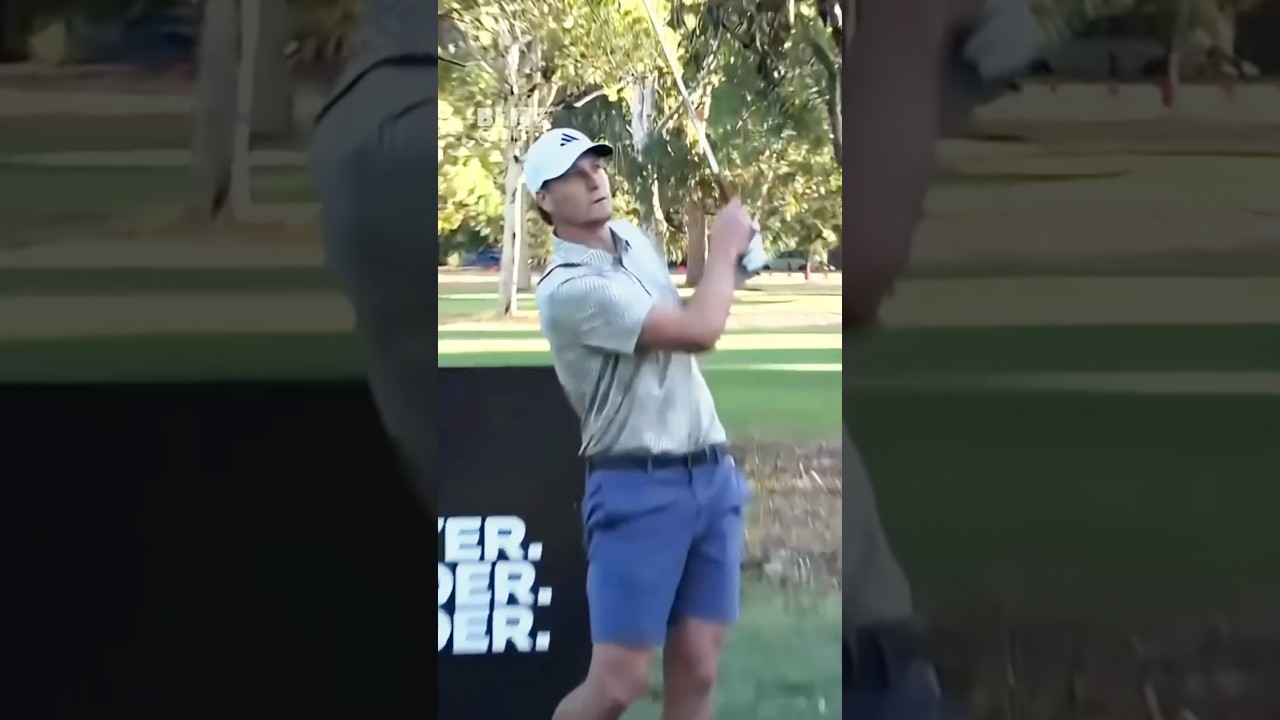 Adelaide Crows captain Jordan Dawson was 𝙩𝙝𝙞𝙨 close to winning a pro golf event in Adelaide! 🤯