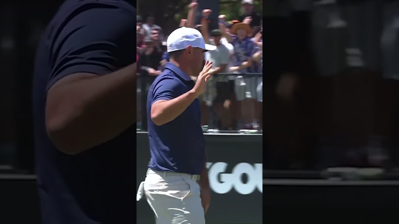 Watering Hole birdie from Brooks Koepka 🏌️‍♂️ #LIVGolfAdelaide LIVE on FOX Sports