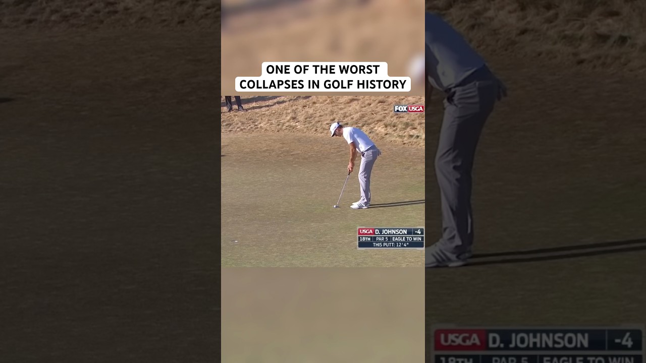 The worst collapse in US Open history