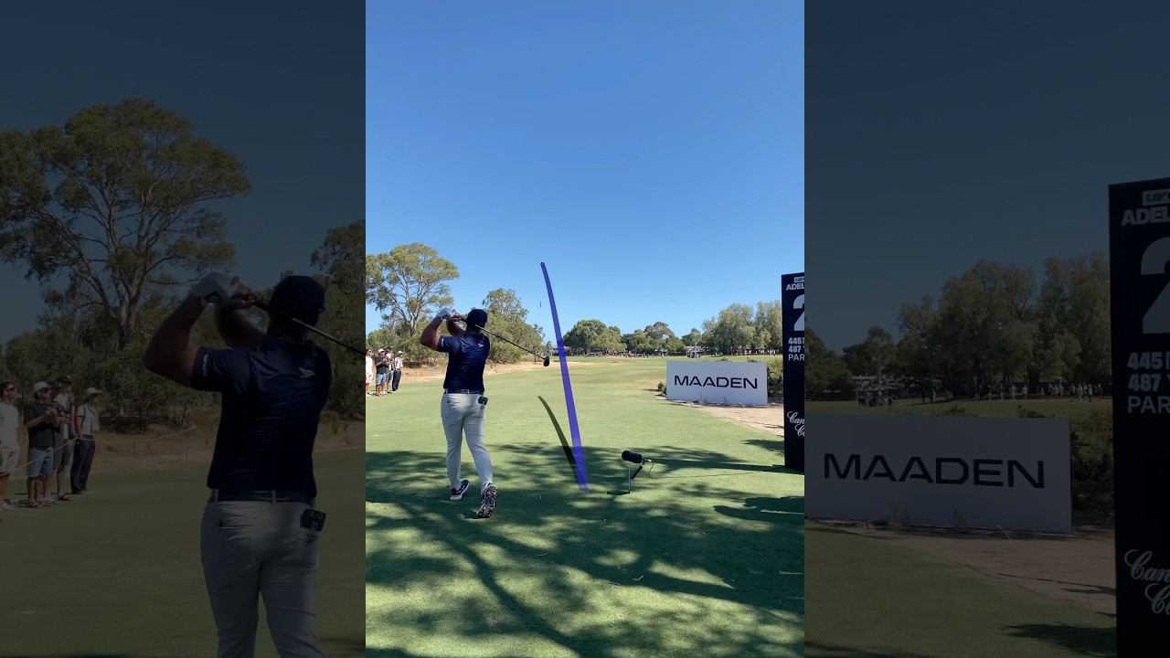 Bryson DeChambeau Epic Tee Shot at Liv Golf Adelaide 2025
