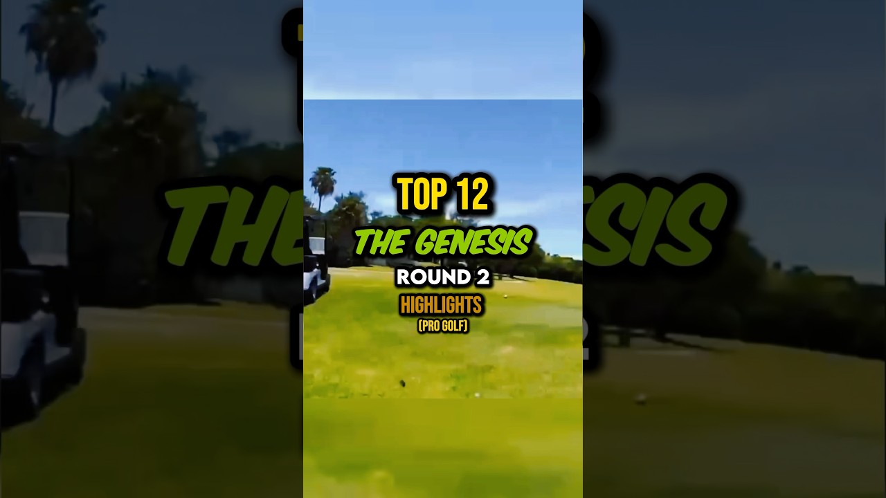 Top 12 Highlights from The Genesis Round 2 on The PGA Tour | Pro Golf