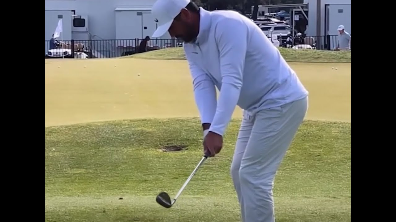 Jason Day's Dead Hand Short Game technique - mirrored for self-training