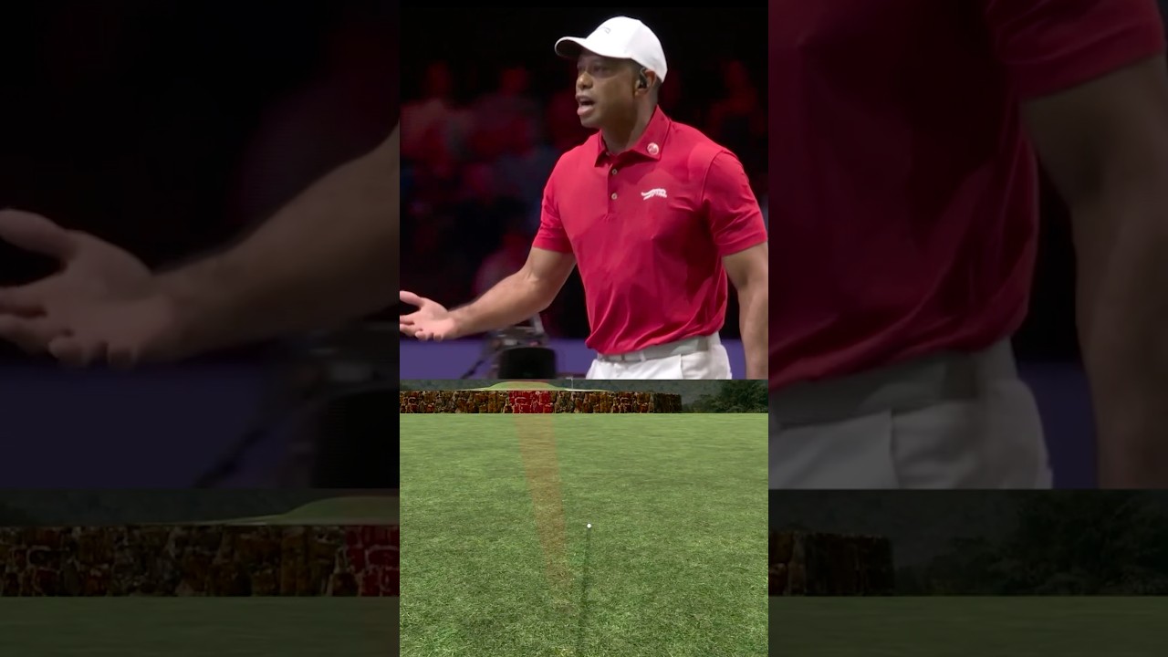 Tiger Woods was SHOCKED 😂