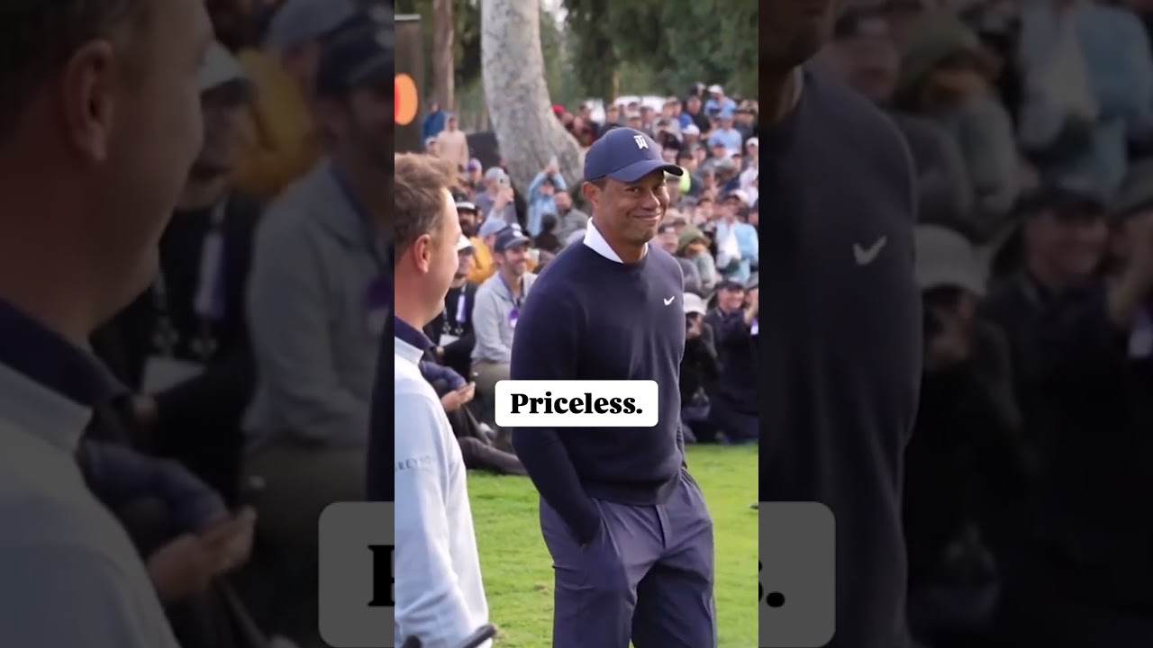 The JT/Tiger smirk worth a thousand words