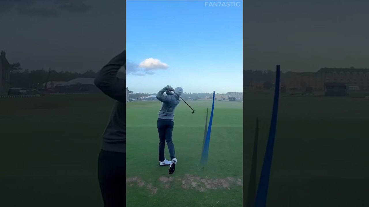 PGA Rory Mcilroy Low Draw Golf Iron Swing