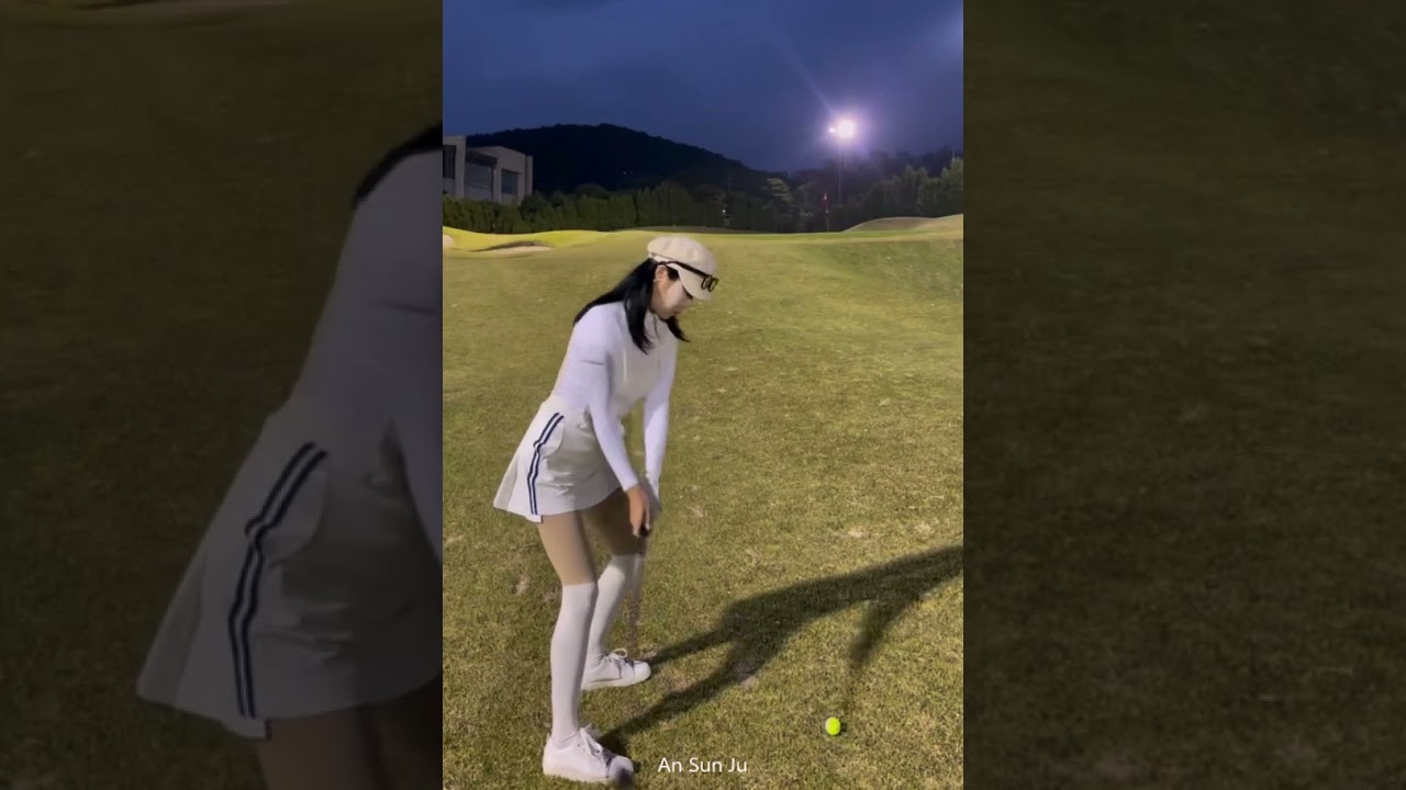 안선주 프로님 아이언샷