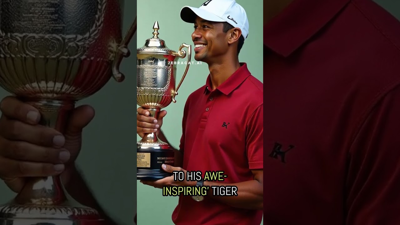 Tiger Woods The Golfing Legend  #sports#shorts#shortsvideo #youtubeshorts #nba #sportsnews