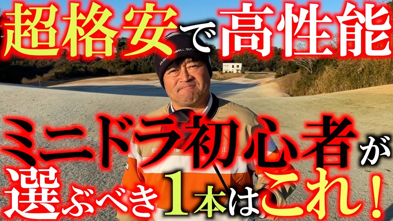 安くて高性能すぎるミニドライバー　これが３万円ほどで買えるのはすごい！　面が良いと横田も大絶賛のミニドラ　＃ミニドライバー　＃リンクス　＃被ってる被ってない