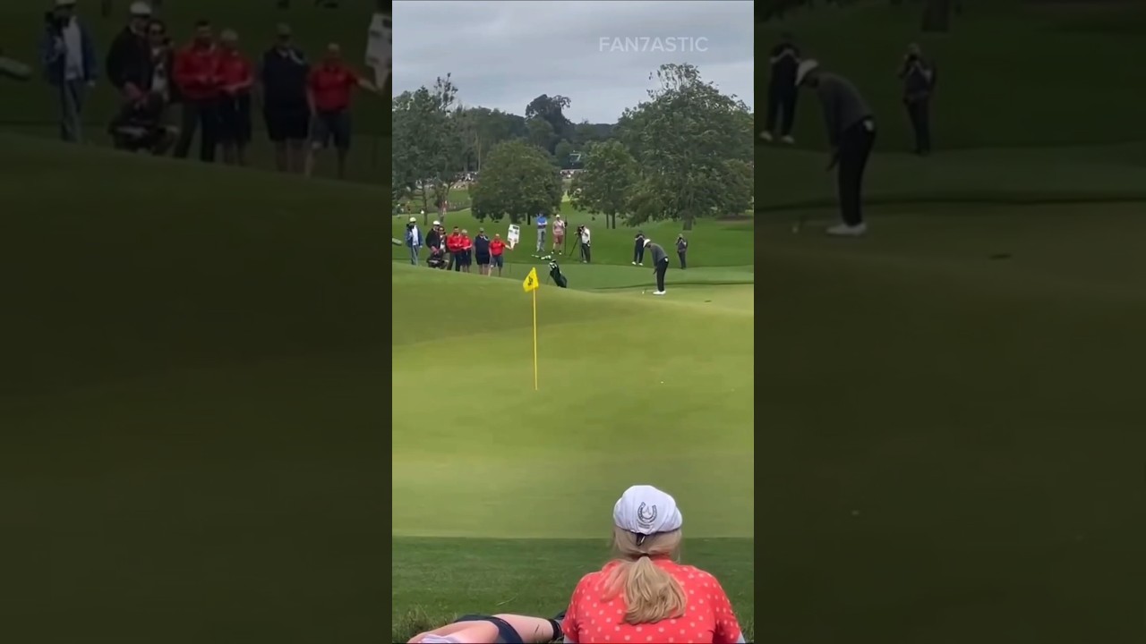 PGA Tiger Woods Golf Chip shot for Fan
