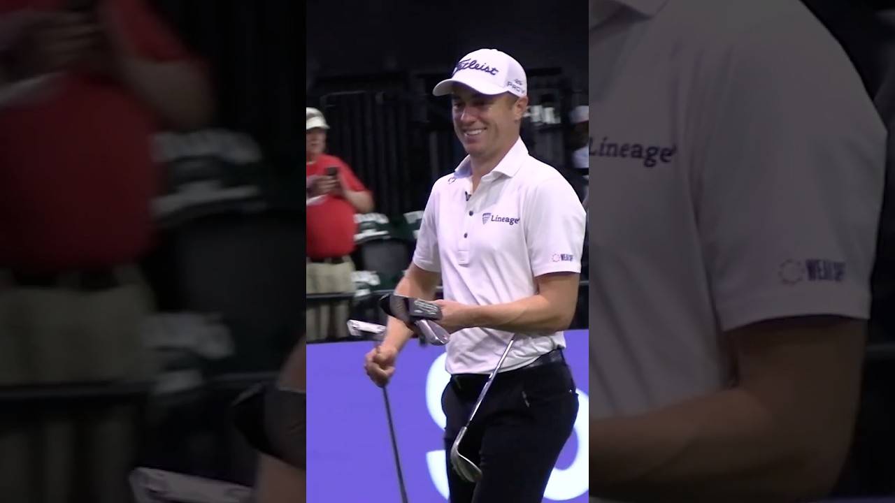 Justin Thomas Messing around with Keegan Bradley at TGL | #tgl