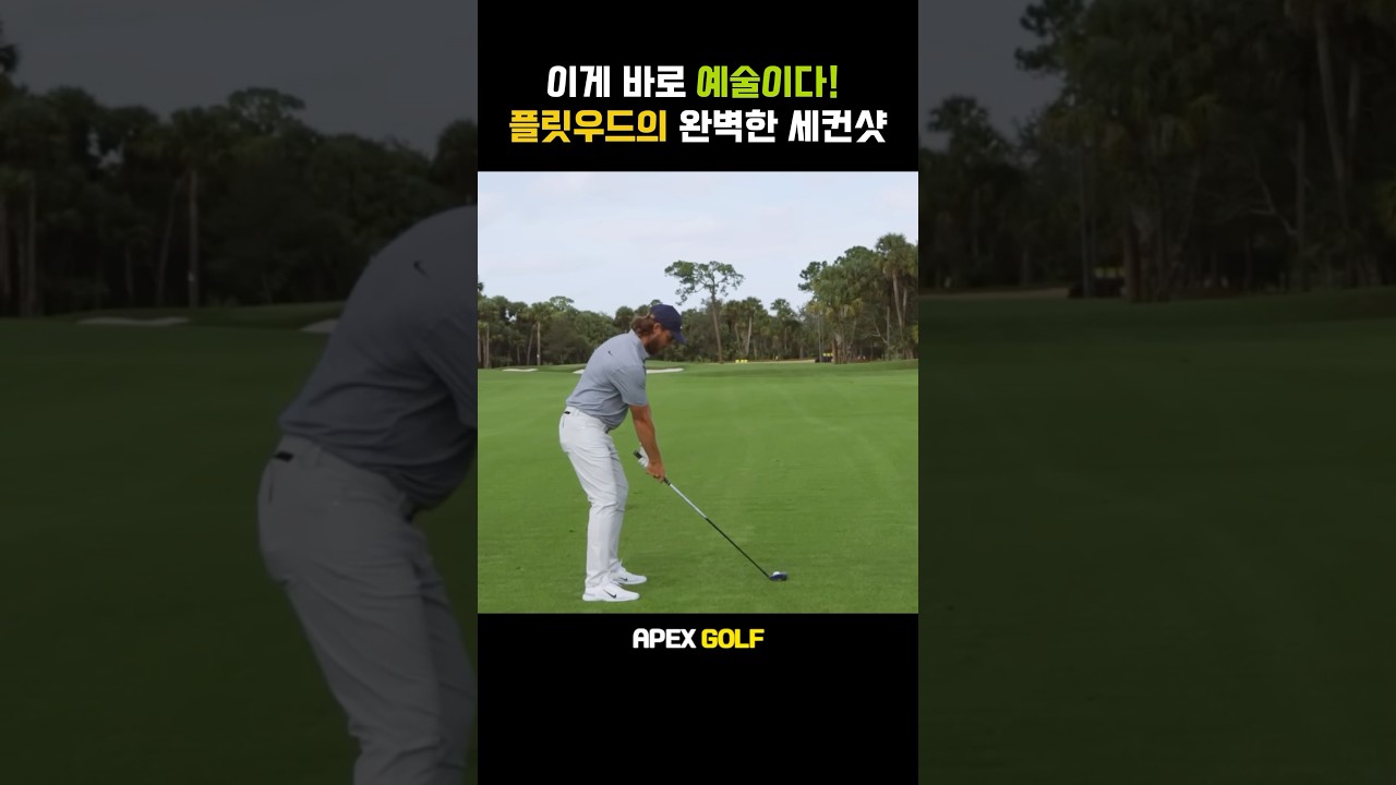 세컨샷의 미학! PGA 플릿우드의 완벽한 샷