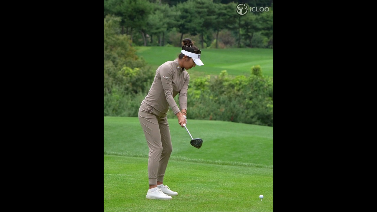 Golf is, after all, an exercise that brings all of its energy to the impact. #alisonlee