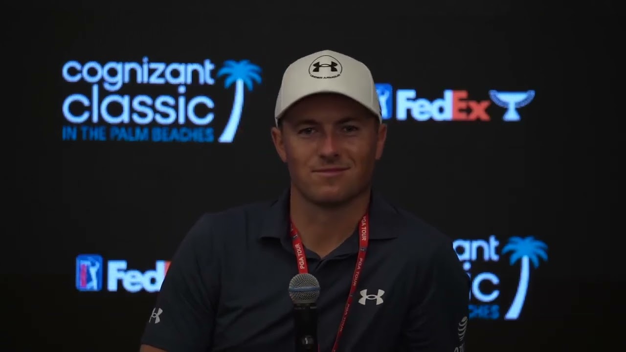 Jordan Spieth Discusses 2025 Cognizant Classic, State of His Golf Game | PGA Tour Presser