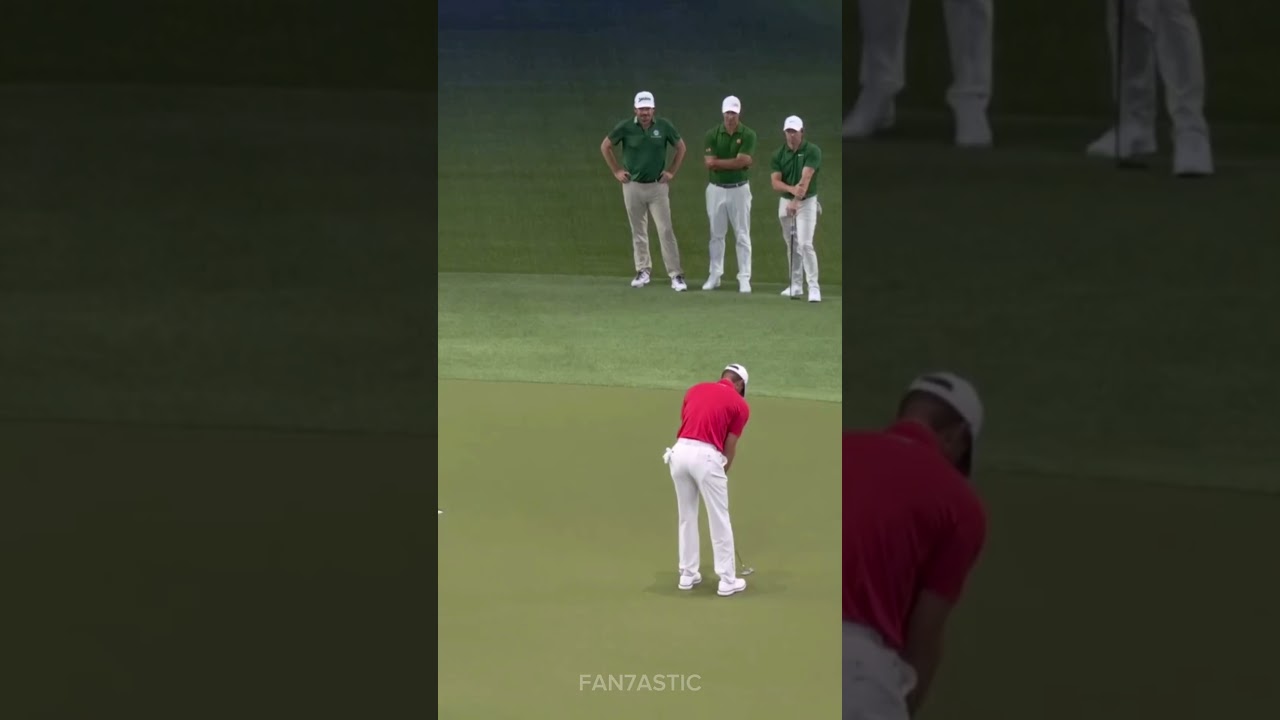 TGL Rory Mcilroy & Tiger Woods trade Golf Putts