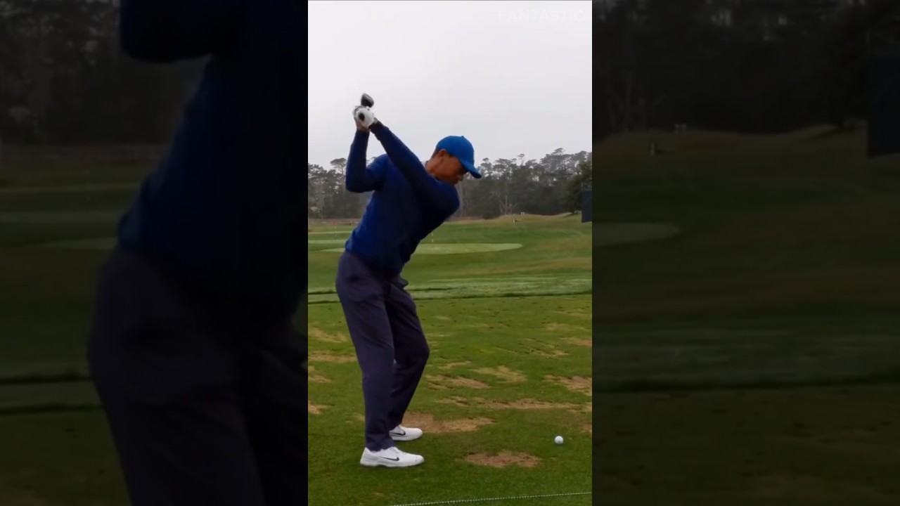 PGA Tiger Woods Golf 3 wood Swing