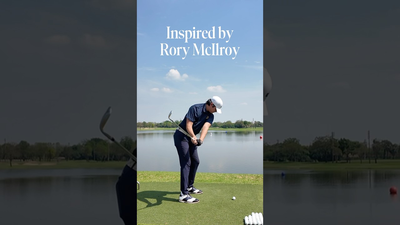 Aren’t we all want Rory McIlroy’s swing? 😌 #golf #sweetbogey #golfcourse #golfer #golfswing