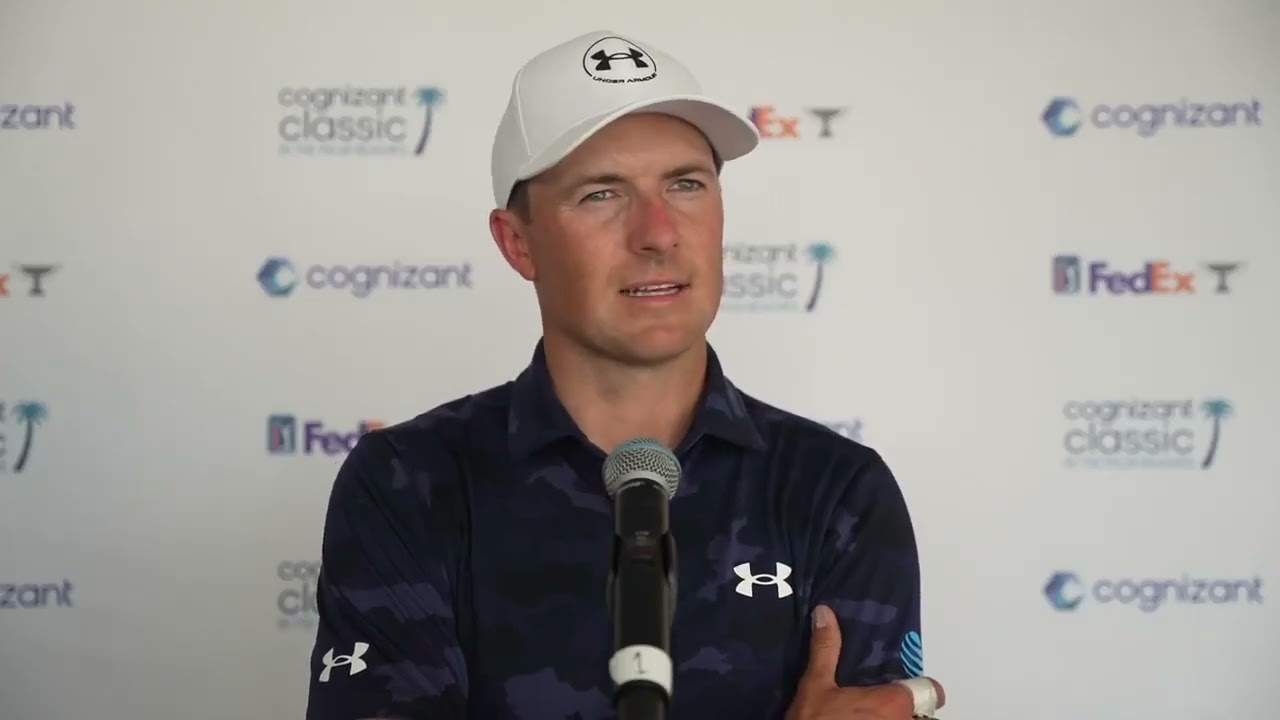 Jordan Spieth Discusses 2025 Cognizant Classic | PGA Tour Thursday Flash Interview