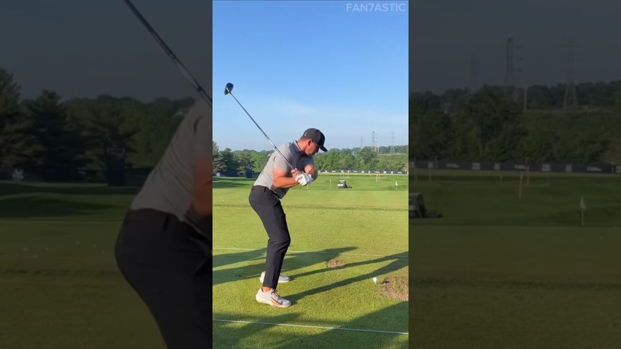 PGA Brooks Koepka Golf Driver Swing