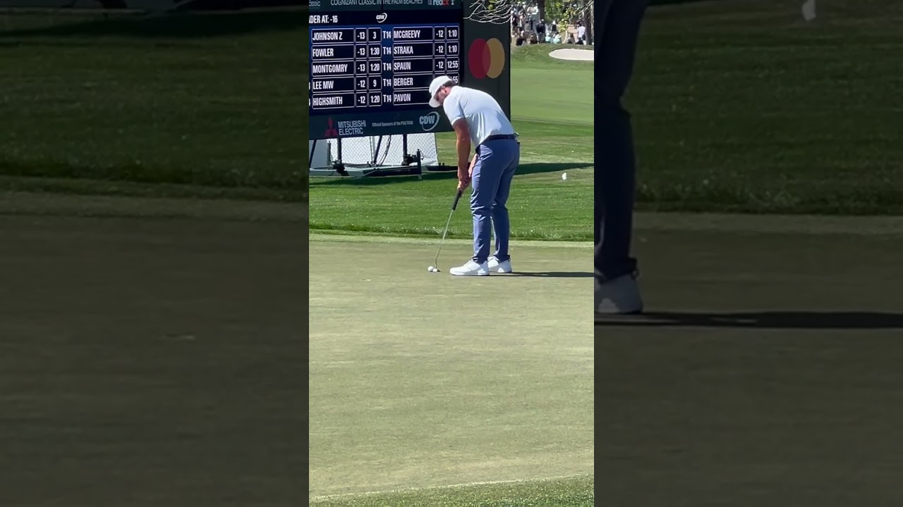 Sunday’s were made for golf. #pga #pgatour #cognizantclassic