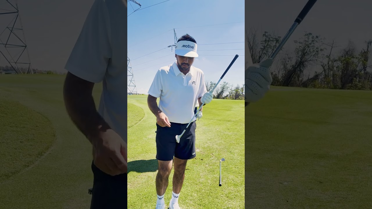 Jason Day talks into the grain chipping 👀 #thelads #golf