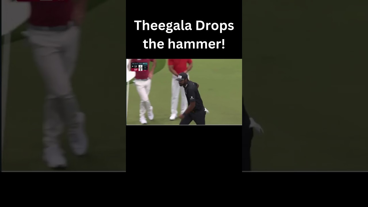 TGL Golf Highlights:  Theegala Drops The Hammer
