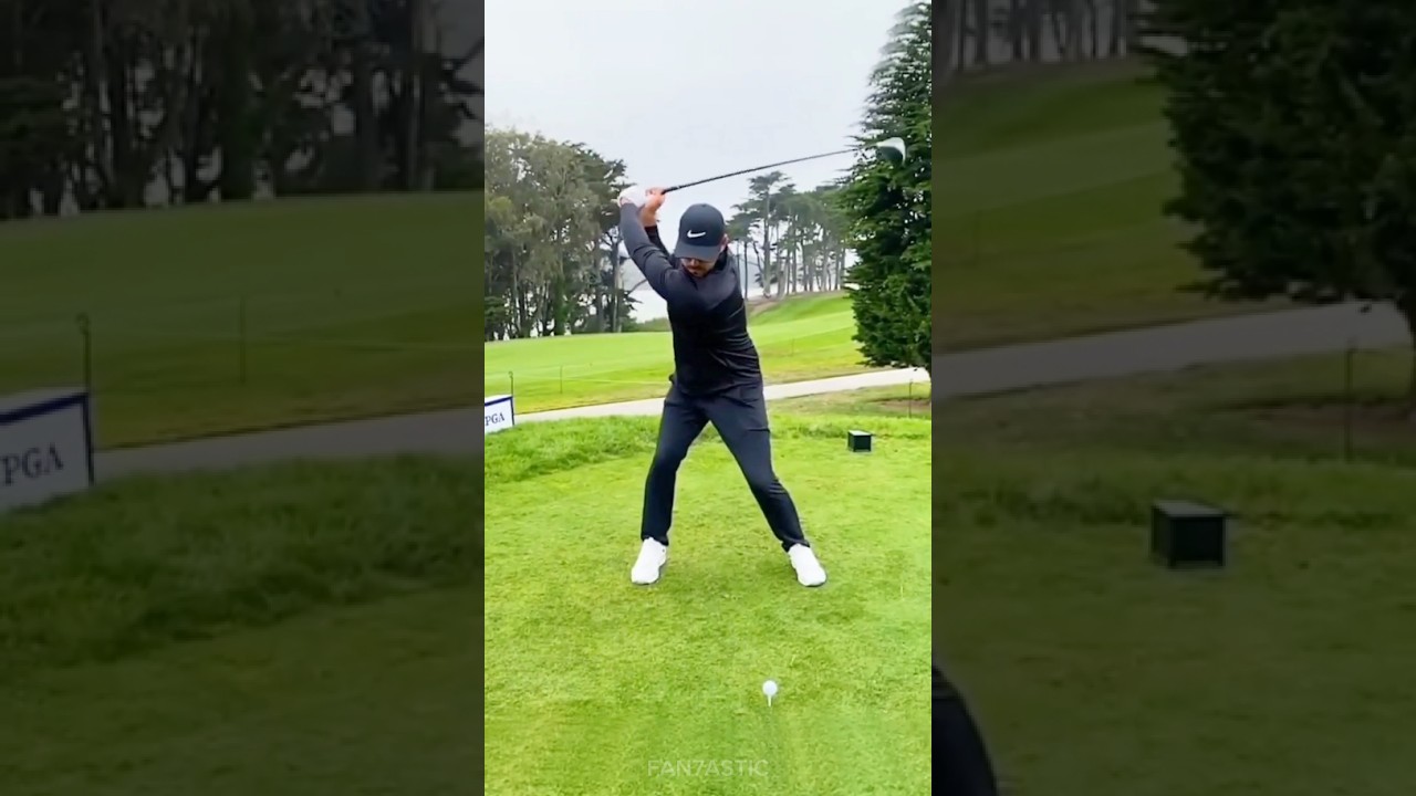 PGA Brooks Koepka Golf Driver Swing
