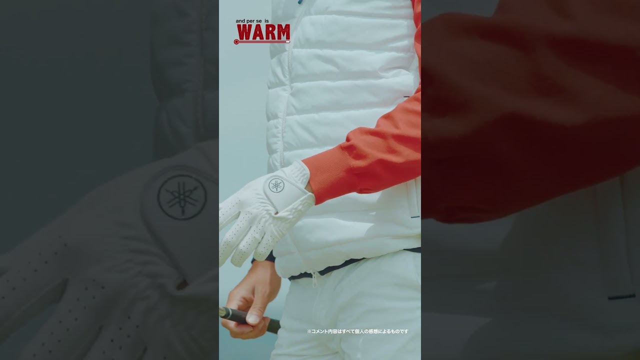 and per se(アンパスィ)2024F/Wシーズン＃WARMシリーズ  今平周吾プロVer.