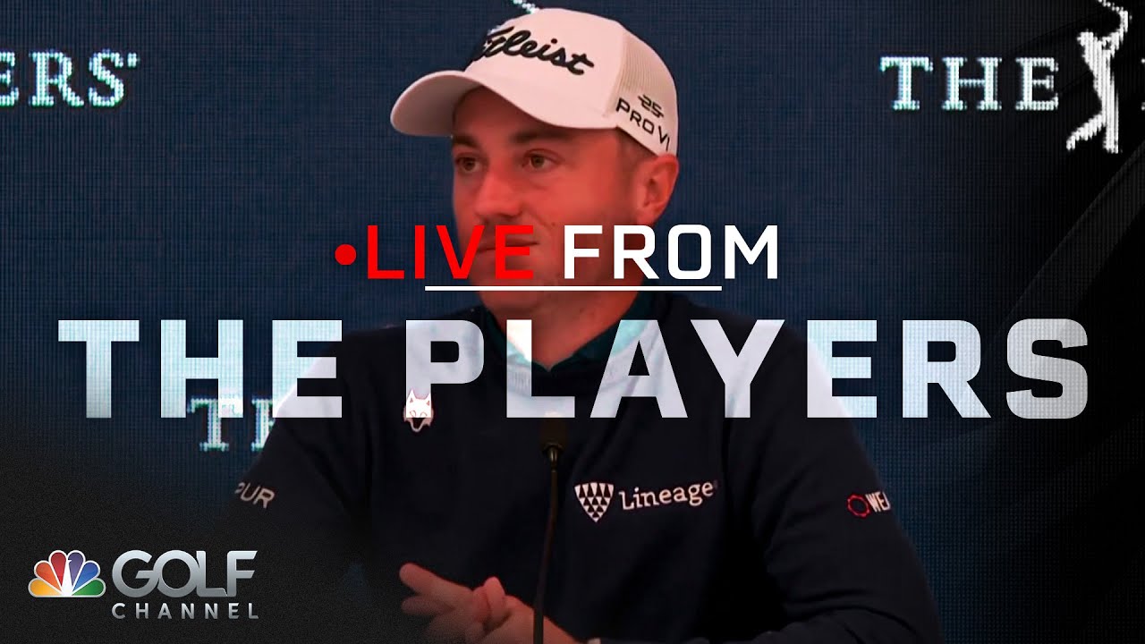 Justin Thomas: Ongoing PGA Tour, LIV limbo is 'draining' | Live From The Players | Golf Channel