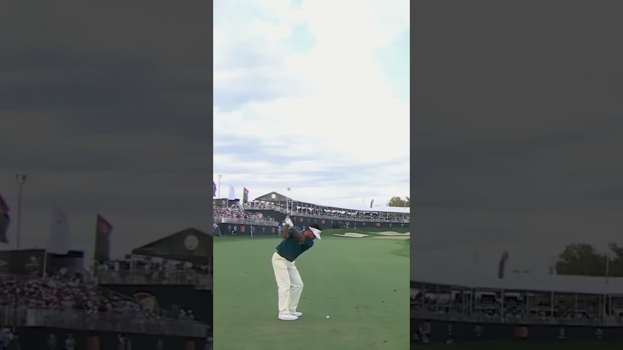 Jason Day Wedge Shot Down the Line 2025 #golfswing #pgatour #jasonday