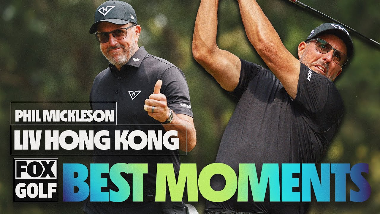 Phil Mickelson's best moments at LIV Golf Hong Kong | LIV on FOX