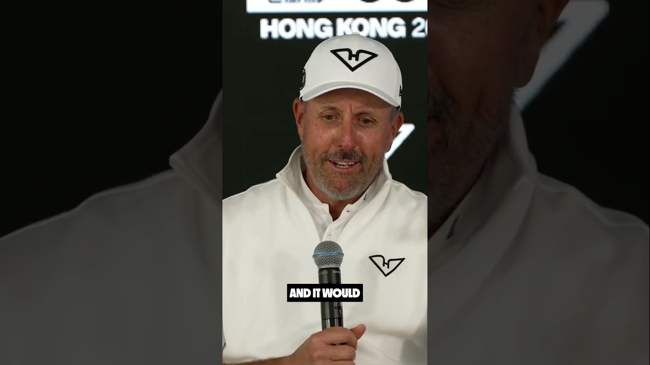 Phil Mickelson is ready to do something special. #LIVGolf #philmickelson #golf