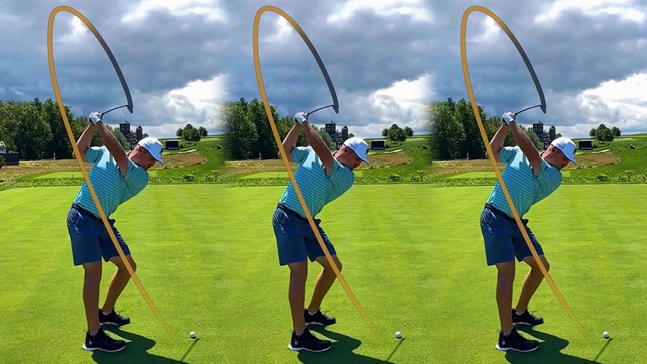 BRYSON DECHAMBEAU GOLF SWING SLOW MOTION 2025