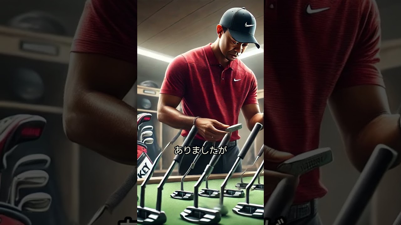 タイガーのパター#PGAツアー #PGA #ゴルファー #キャメロン ＃golf # ゴルフ #プロゴルファー #ゴルフクラブ #ゴルフクラブ #マスターズ #メジャー #シェフラー #タイガー