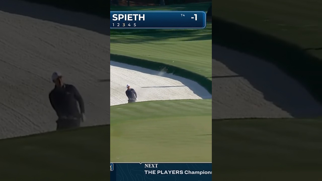 Jordan Spieth FROM THE BUNKER 🔥
