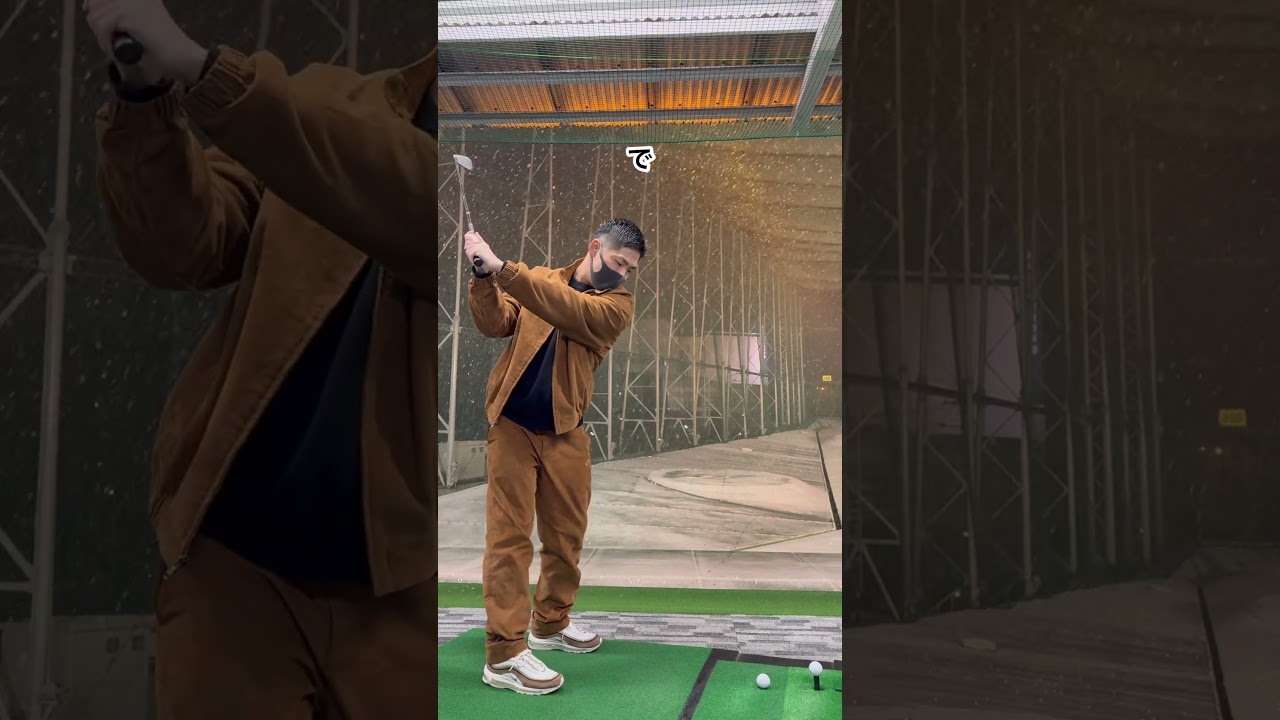 ゴルフのスイングで一番大切なのは上半身の回旋運動です #ゴルフ #golfswing #ゴルフスイング #ゴルフ初心者