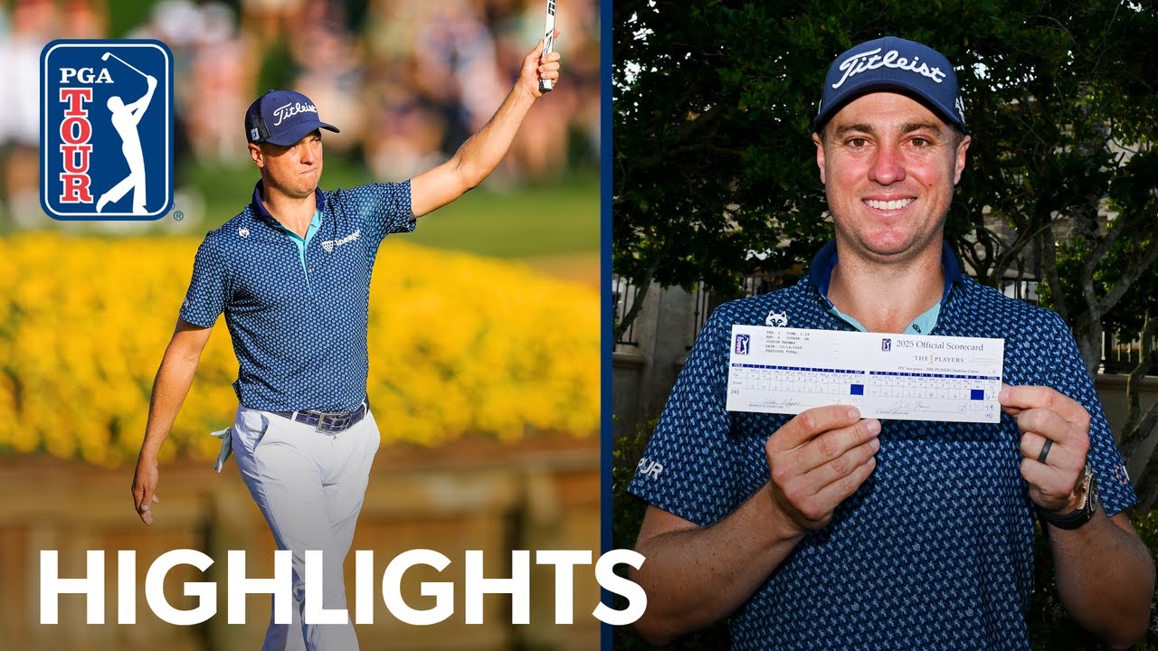 Justin Thomas TIES course record at TPC Sawgrass | Round 2 | THE PLAYERS | 2025