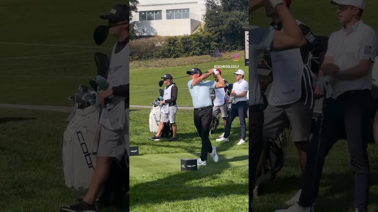 Rickie Fowler Driver Swing | #shorts #zachriddlegolf #golfswing #golfer #golfclub #golftips #golf