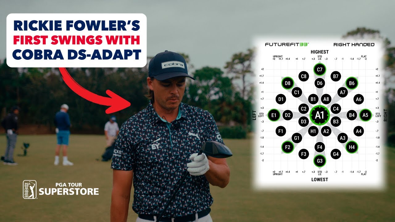 Rickie Fowler Dials In His @cobragolf DS-ADAPT Driver