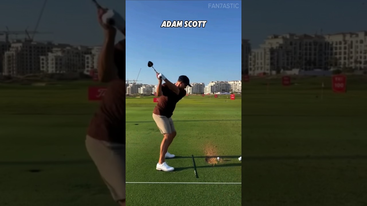 PGA Adam Scott Golf Driver Swing