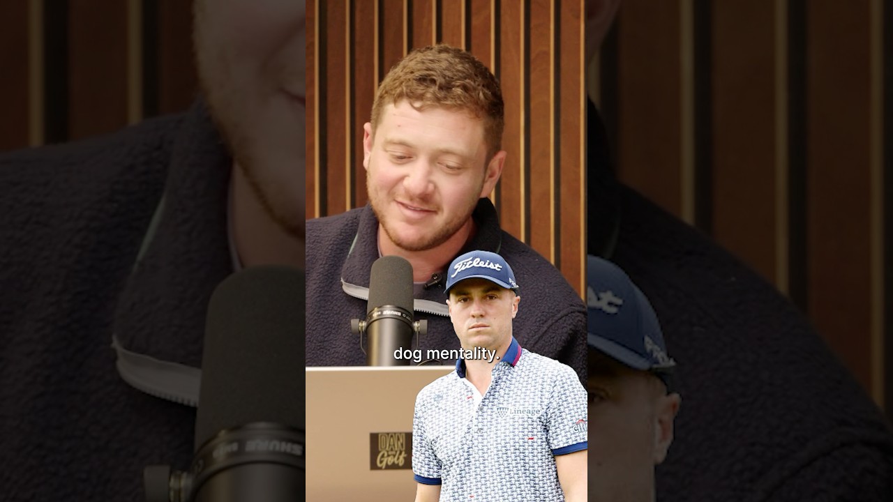 78-62. Justin Thomas with the ULTIMATE D.O.G. mentality