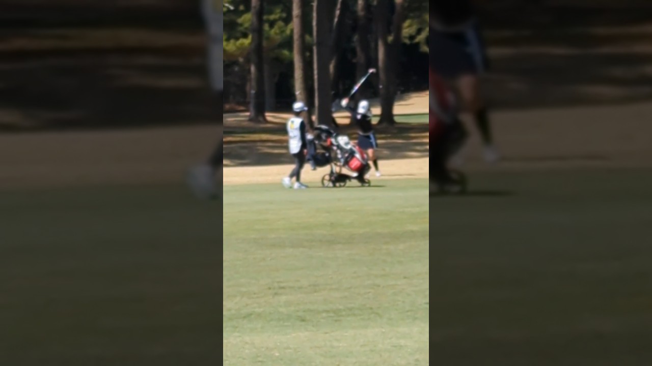 鶴岡果恋  ナイスアプローチ  #女子ゴルフ #golf